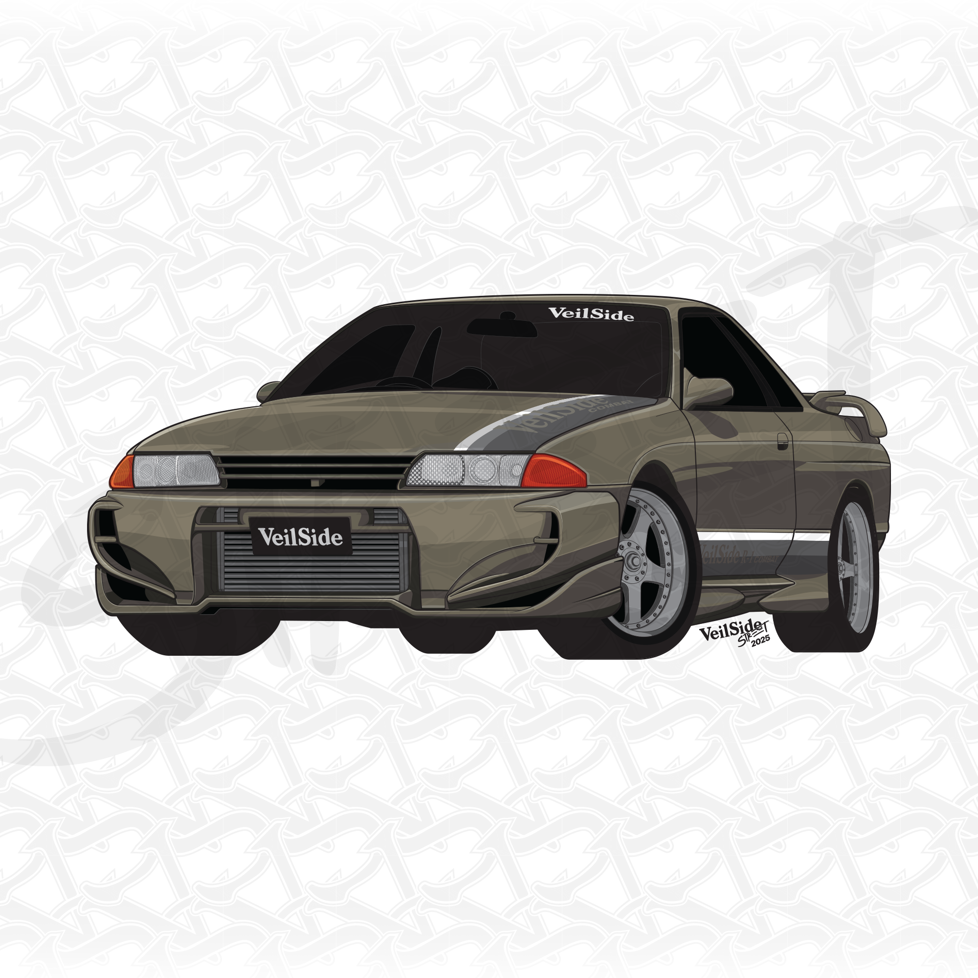 Bnr Sticker Stickers - BNR32 VeilSide Combat – VeilSide Street
