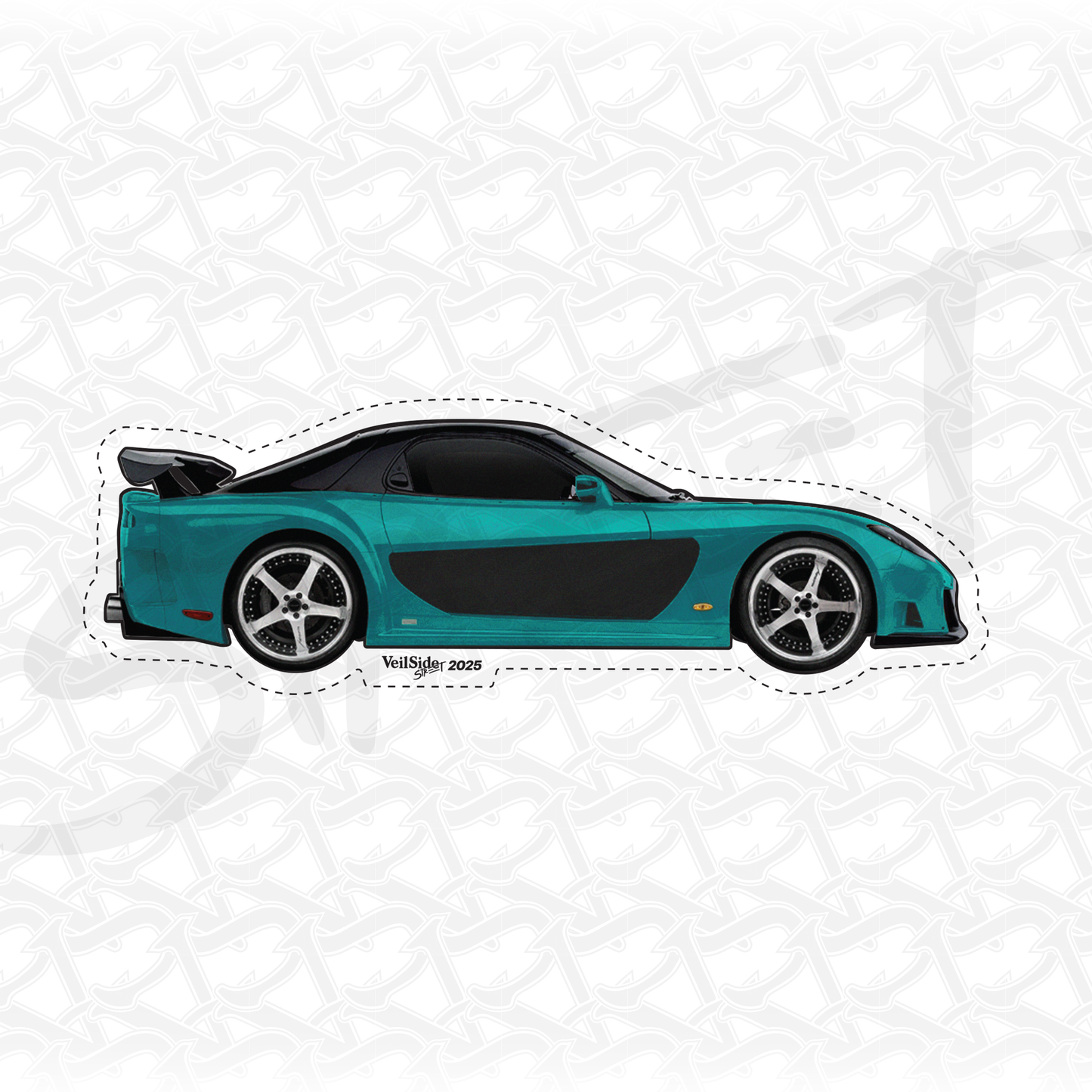 Stickers - VeilSide RX-7 Fortune